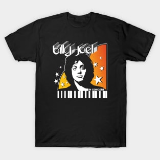 Billy Joel In Concert Retro Repro T-Shirt